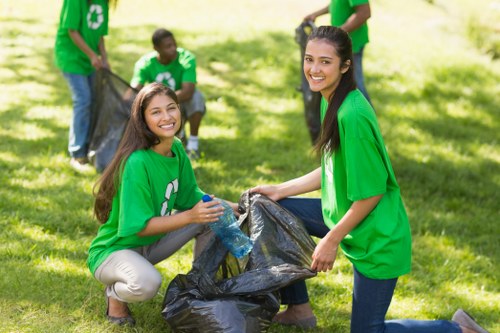 Recycling processes for businesses in Putney